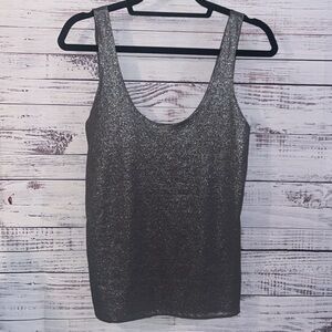 ZARA Metallic Gunmetal Tank